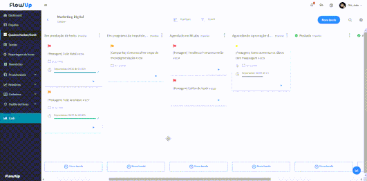 Gif - Criar quadros Kanban